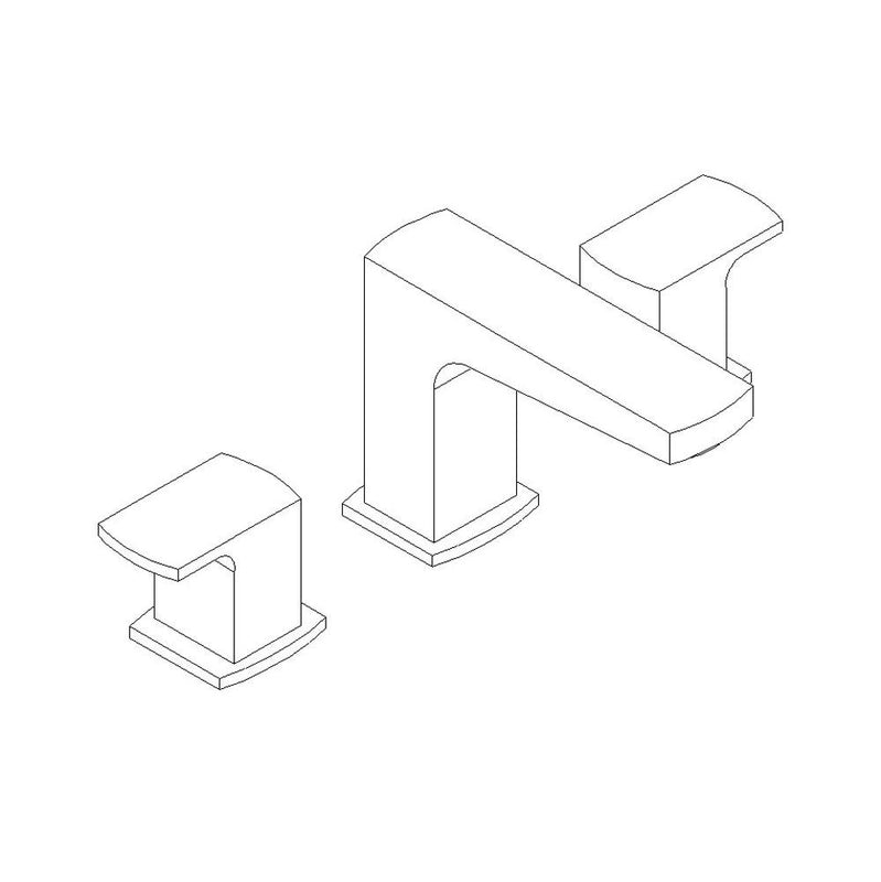 Artos F701-5 Safire 8" Lav Faucet