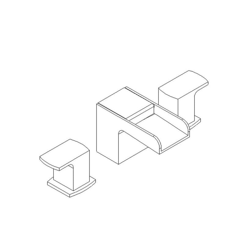 Artos F801-5 Kascade 8" Lav Faucet - Parent