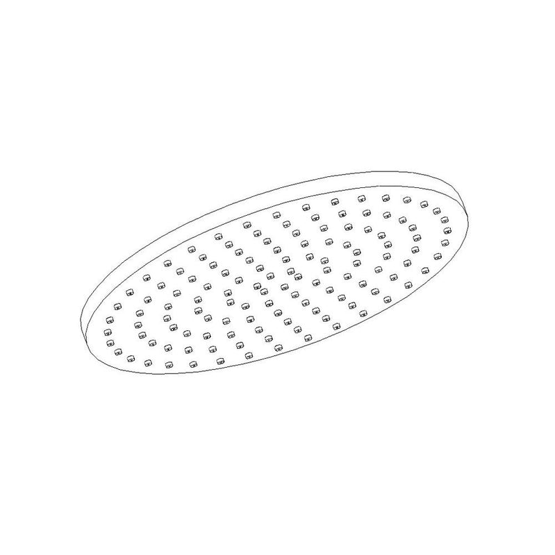 Artos F901-1 8" Shower Rainhead RND