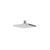 Artos F901-20 Edge 6" ABS Rain Shower Head