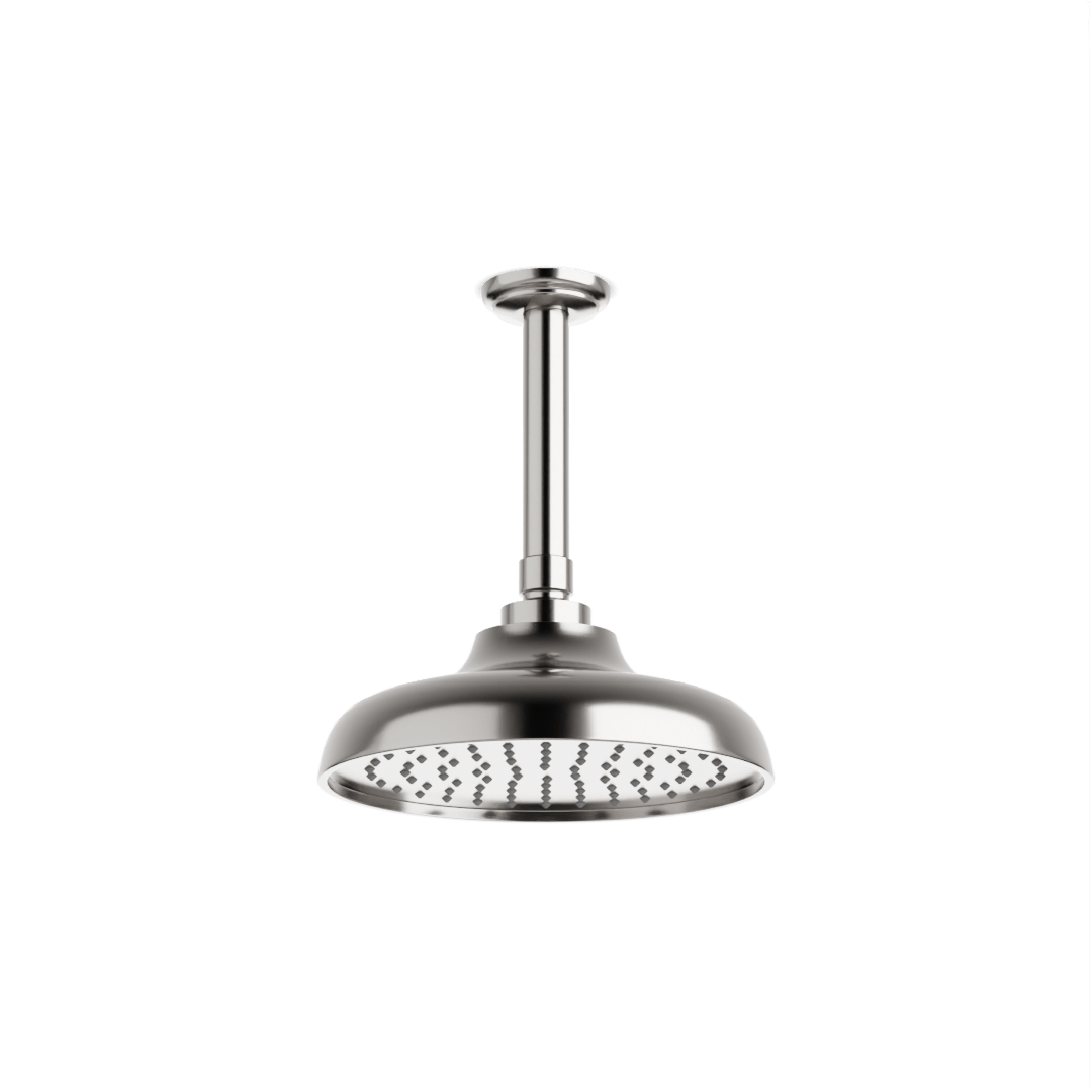 Artos F901-24CL Classic 8" Rain Shower Head on Ceiling Mount Arm