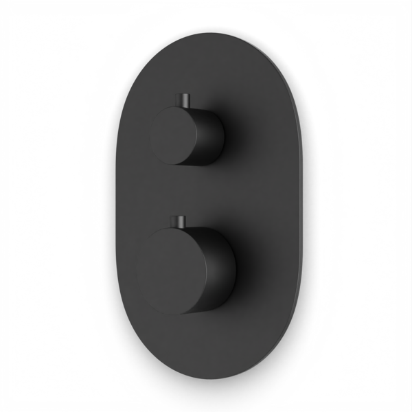 Artos F903B-58TK Thermostatic Mixer with 3-way Diverter + Off Position Trim Kit RND + Lever - Parent