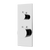 Artos F903B-63TK Otella Thermostat with 3-Way Diverter & Off Position Linear Trim Kit