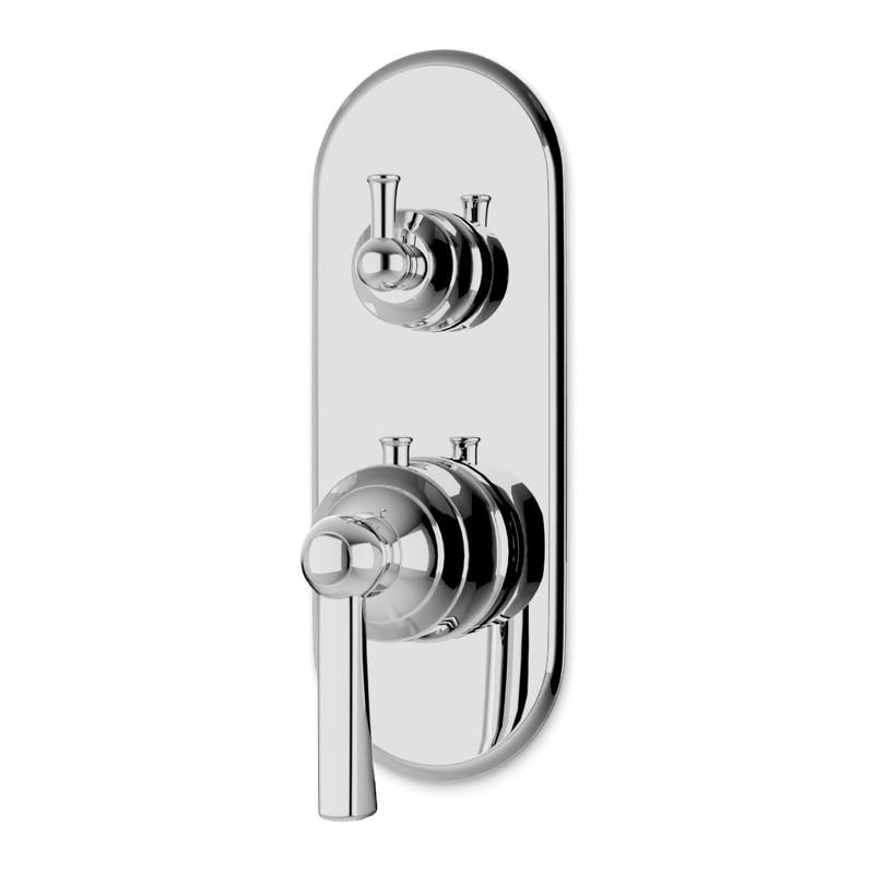 Artos F903B-65TK Classic Thermostat with 3-Way Diverter & Off Position Trim Kit