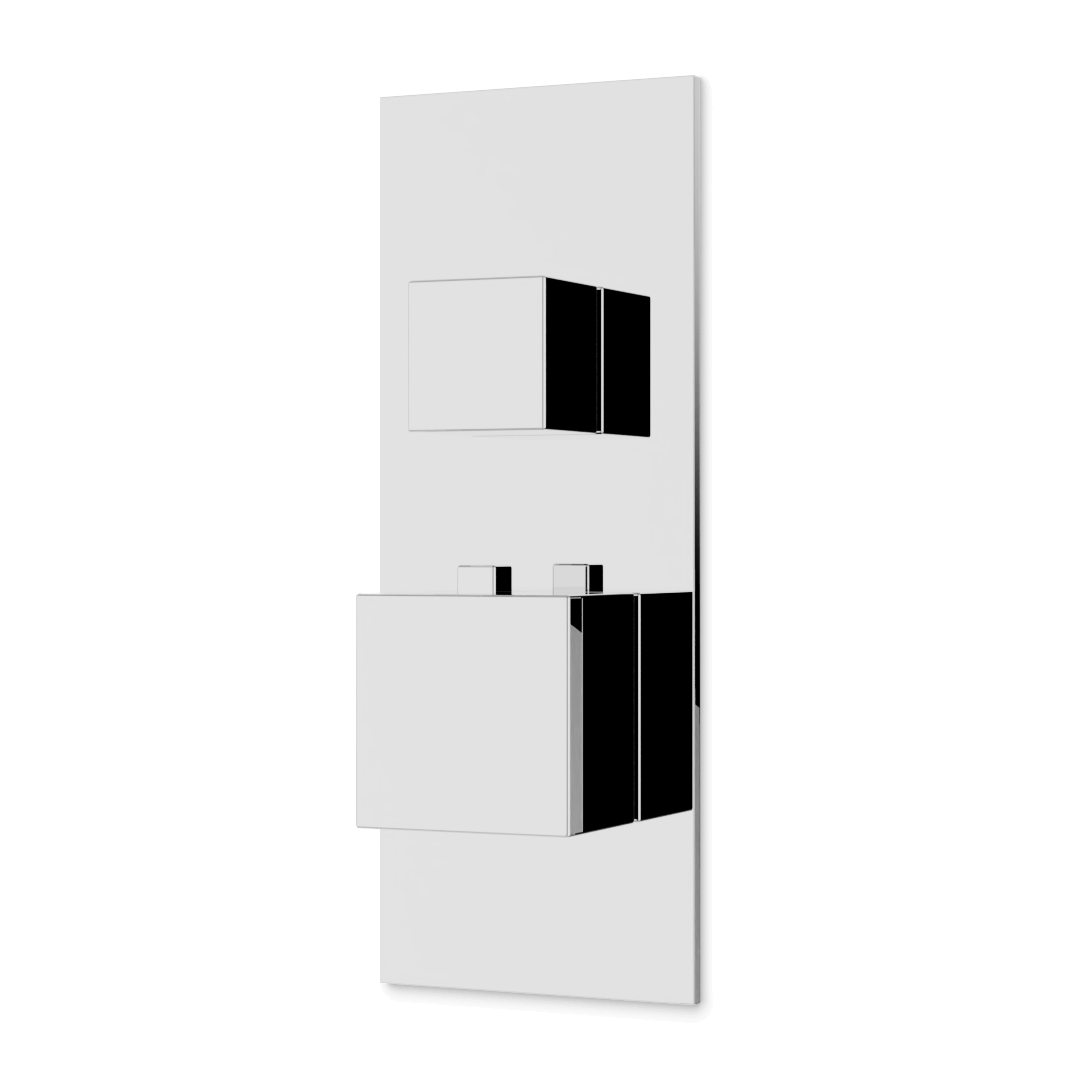 Artos F903B-67TK Edge Thermostat with 3-Way Diverter & Off Position Linear Trim Kit