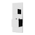 Artos F903B-67TK Edge Thermostat with 3-Way Diverter & Off Position Linear Trim Kit