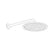 Artos F907-1/12 Opera 12" Shower Rainhead Wall Mount