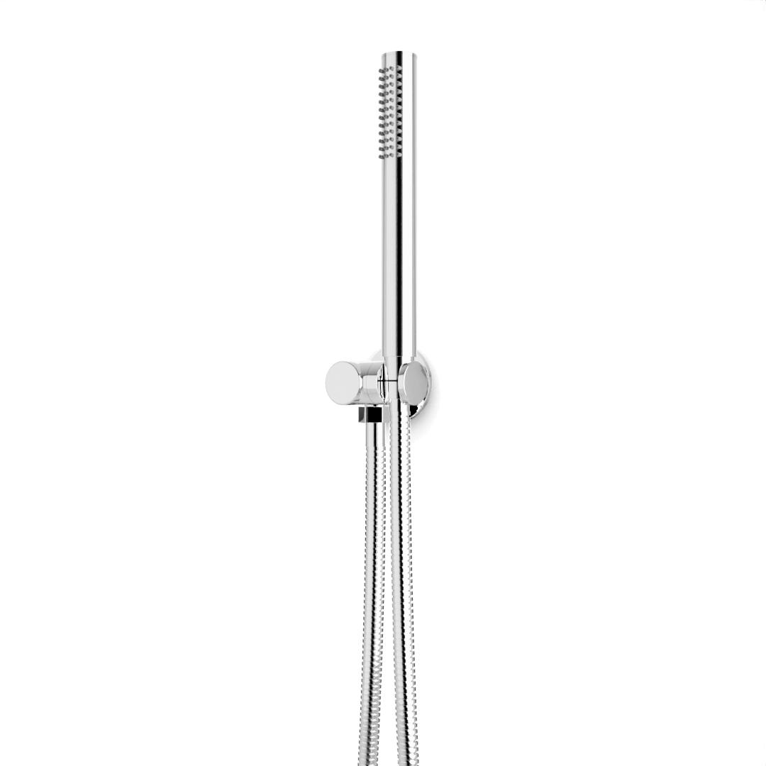 Artos F907-110 Opera Flexible Hose Hand Shower Kit on Pivoting Hook