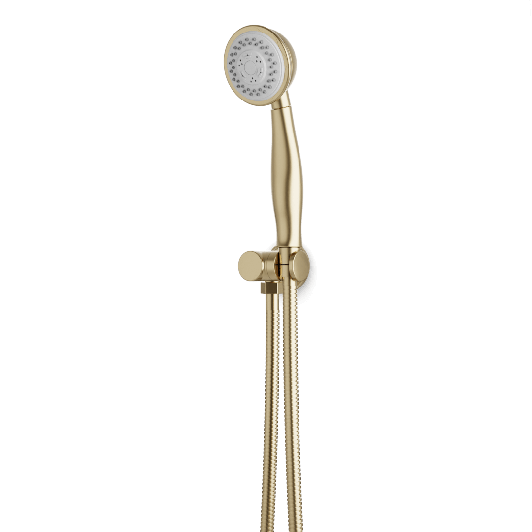 Artos F907-116 Classic Multifunction Flexible Hose Hand Shower Kit on Pivoting Hook