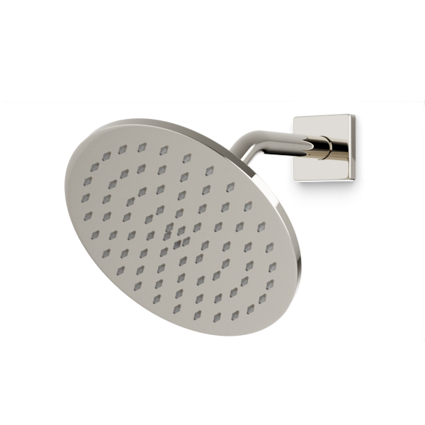 Artos F907-11 R+S 8" Shower Rainhead Wall Mount Angled Arm