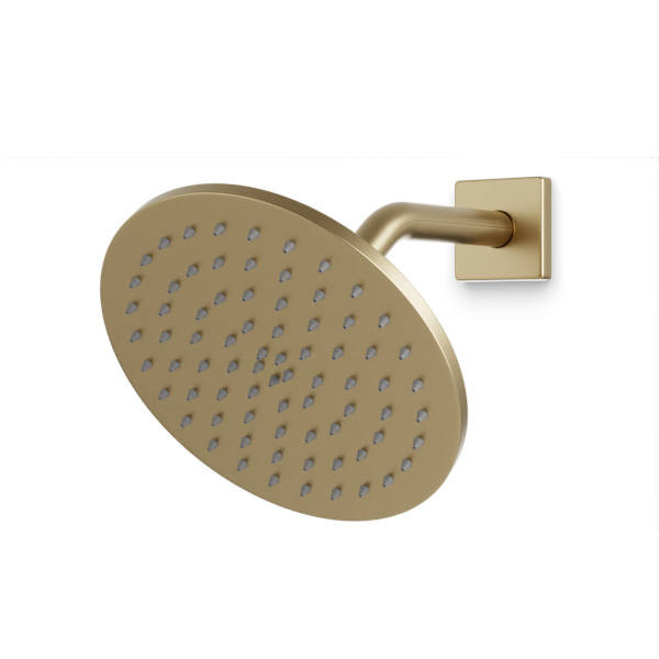 Artos F907-11 R+S 8" Shower Rainhead Wall Mount Angled Arm