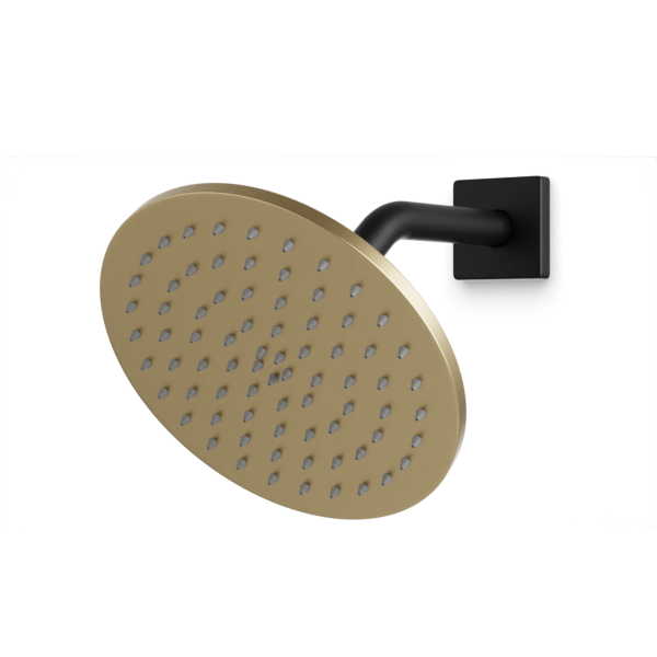 Artos F907-11 R+S 8" Shower Rainhead Wall Mount Angled Arm
