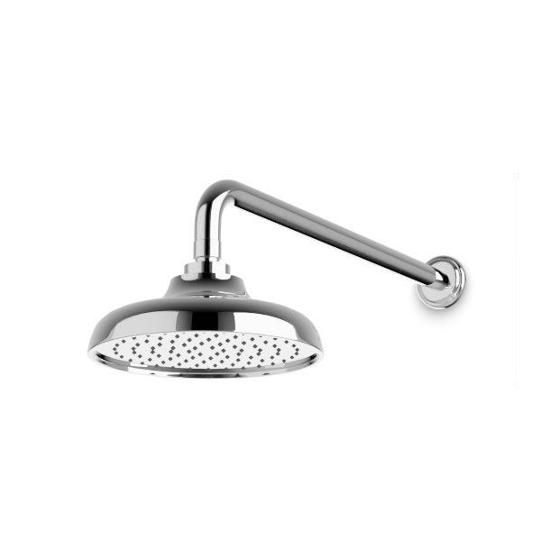Artos F907-1CL Classic 8" Rain Shower Head on Ceiling Mount Arm