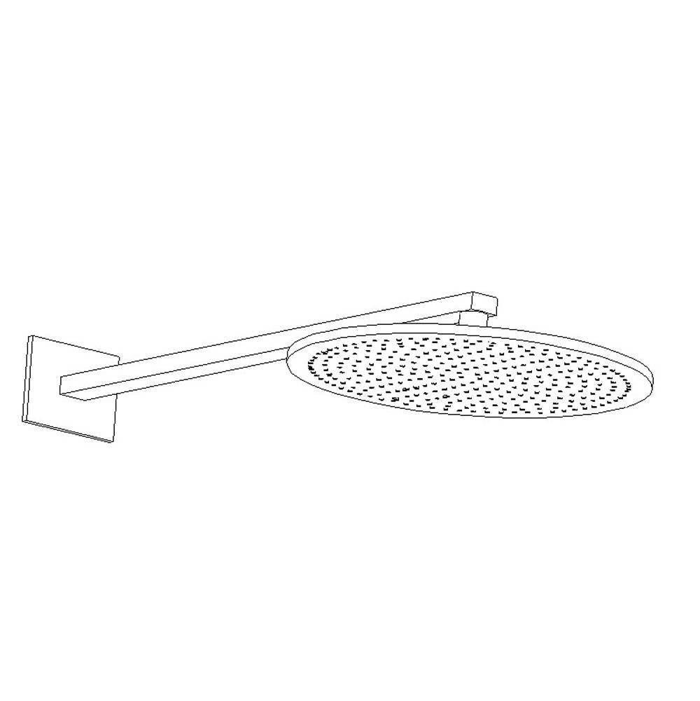 Artos F907-33 R+S 12" Shower Rainhead Wall Mount