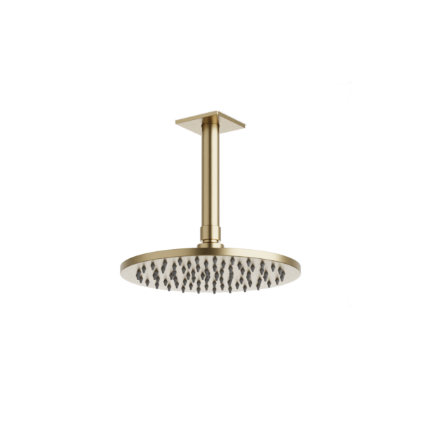 Artos F907-4/5 8" Shower Rainhead Ceiling Mount 4.75" Arm R+S