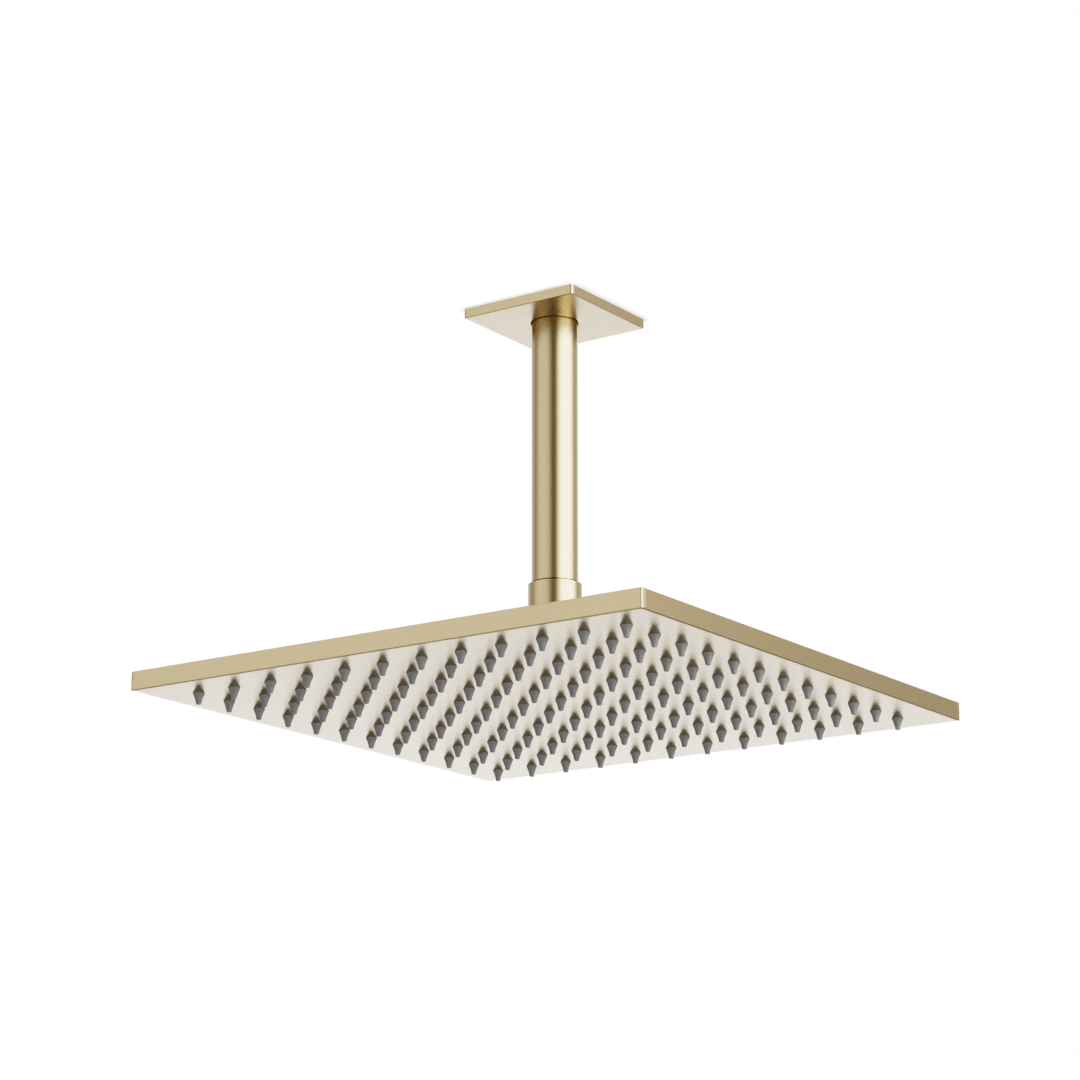 Artos F907-51 10" Shower Rainhead Ceiling Mount 4.75" Arm SQU