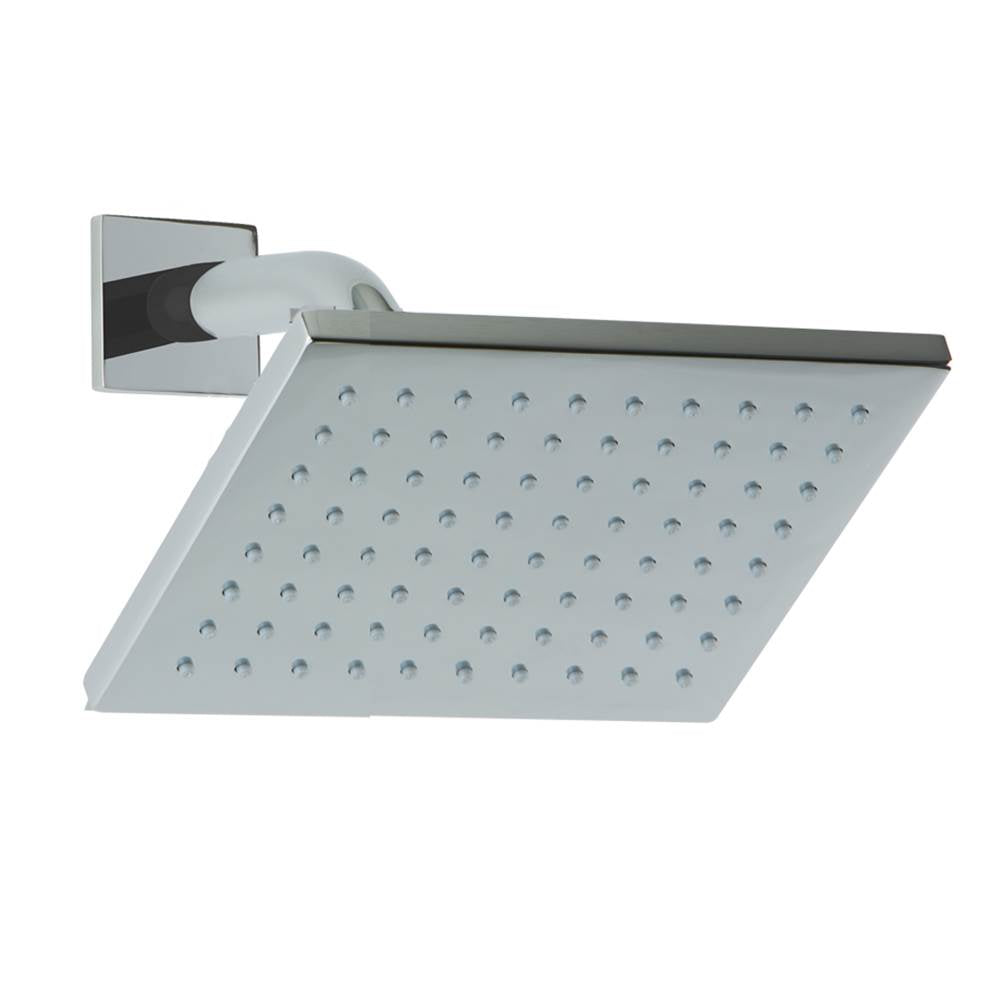 Artos F907-76 6" Shower Rainhead Wall Mount Angled Arm R+S