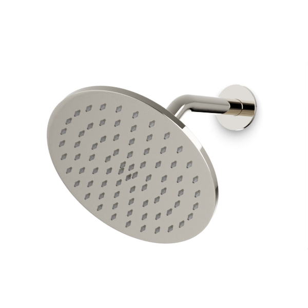 Artos F907-9 8" Shower Rainhead with Angled Arm
