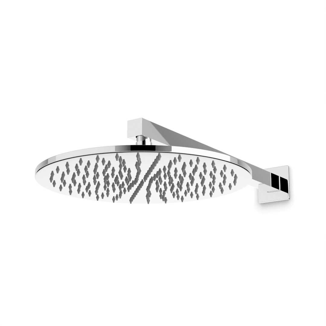 Artos F923W12 Otella 12" Rain Shower Head on Ceiling Mount Arm