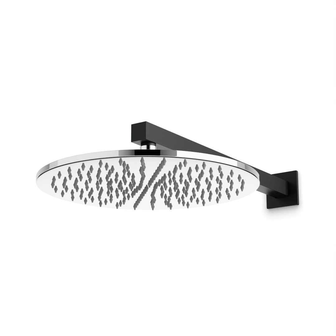 Artos F923W12 Otella 12" Rain Shower Head on Ceiling Mount Arm