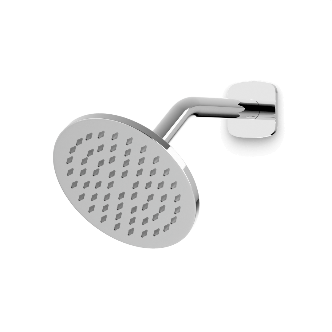 Artos F924A6 Harmony 6" Shower Head on Angled Arm