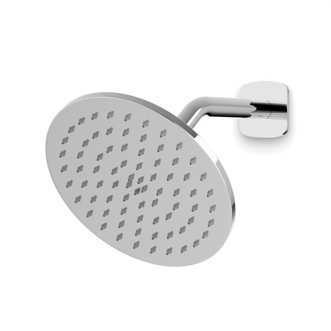 Artos F924A8 Harmony 8" Shower Head on Angled Arm