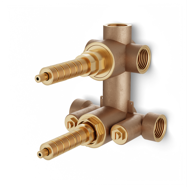 Artos F943-VO 3/4" Thermostat Valve with 3-Way Diverter