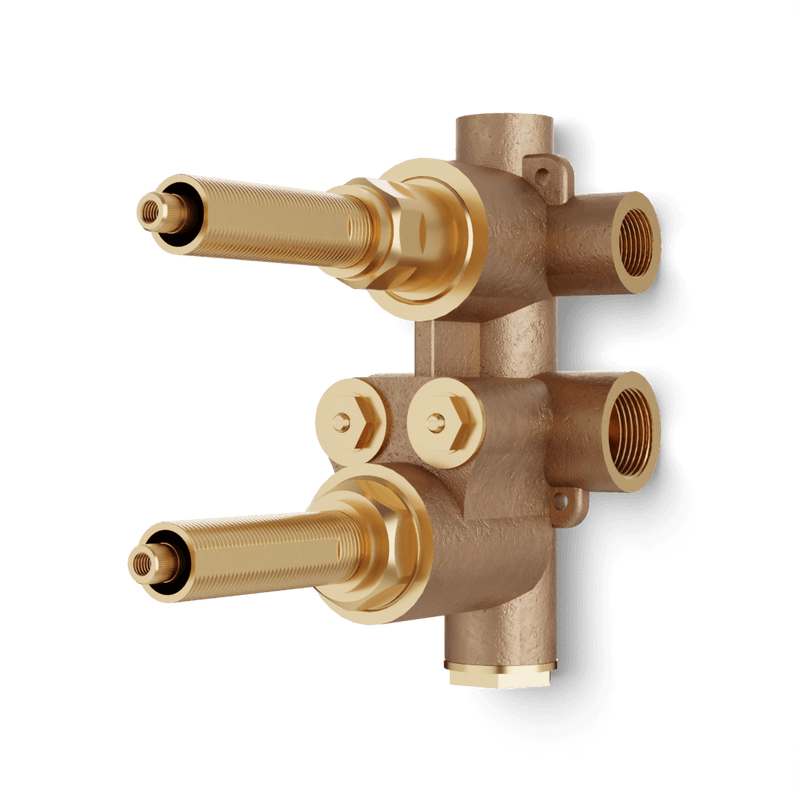 Artos F973ANSVO 3/4" Thermostat Valve With 3-Way Non-Shared Diverter & Off Position