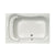 Hydro Systems FAN6042ATO Fantasy 60 X 42 Acrylic Soaking Tub