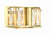 Crystorama FAR-6005-AG Libby Langdon for Crystorama Farris 4 Light Bathroom Vanity - Aged Brass