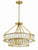 Crystorama FAR-6006-AG Libby Langdon for Crystorama Farris 6 Light Chandelier - Aged Brass