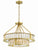 Crystorama FAR-6006-AG Libby Langdon for Crystorama Farris 6 Light Chandelier - Aged Brass