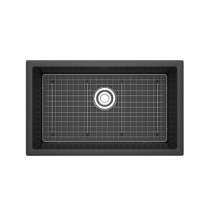 Riobel FAUM3018 Fonsa 30" Quartz Single Bowl Undermount Kitchen Sink - Parent