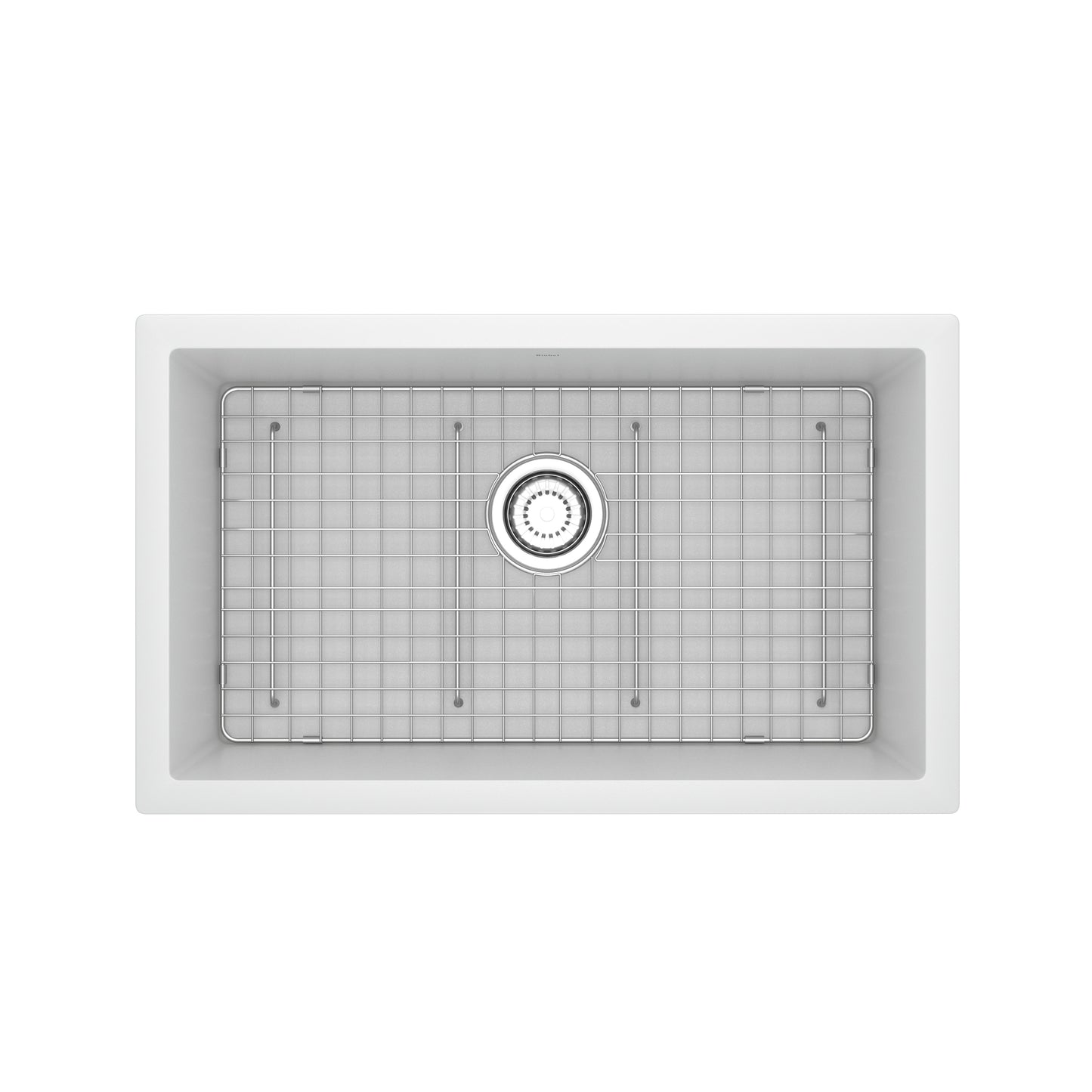 Riobel FAUM3018 Fonsa 30" Quartz Single Bowl Undermount Kitchen Sink