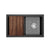 Riobel FAUM3018WS Fonsa 30" Quartz Chef/Workstation Sink With Accessories - Parent
