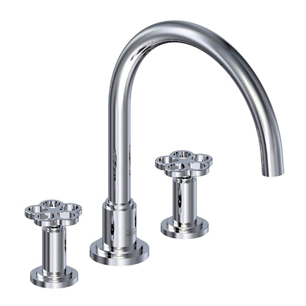Franz Viegener FV210/J1 Industrial Chic Deck Mounted Roman Bath Faucet 3/4" Valves