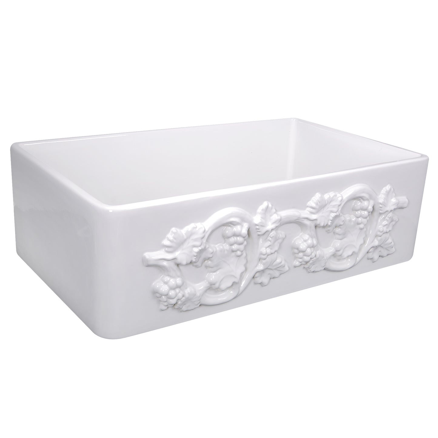 Nantucket Sinks FCFS3020S 30-Inch Farmhouse Fireclay Sink