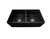Nantucket Sinks FCFS3318D Double Bowl Farmhouse Fireclay Sink