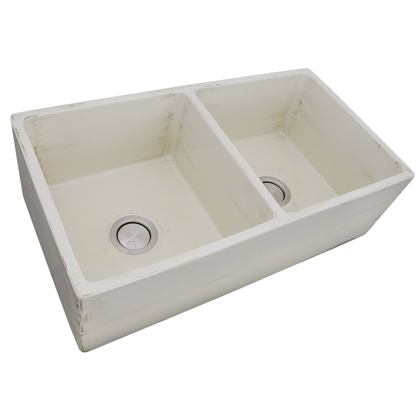 Nantucket Sinks FCFS3318D Double Bowl Farmhouse Fireclay Sink - Parent