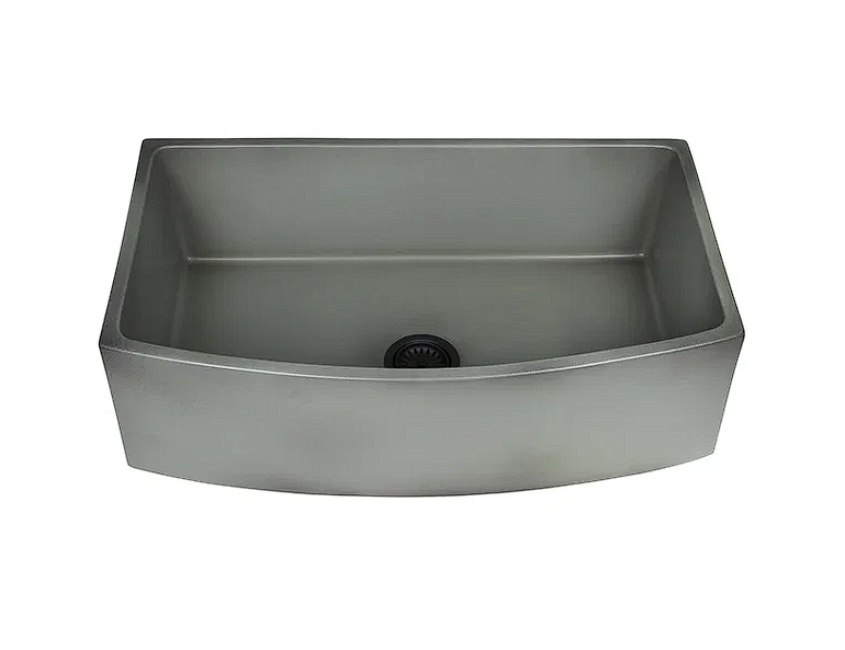 Nantucket Sinks FCFS3320CA 33 Inch Farmhouse Sink with Curved Apron - Parent
