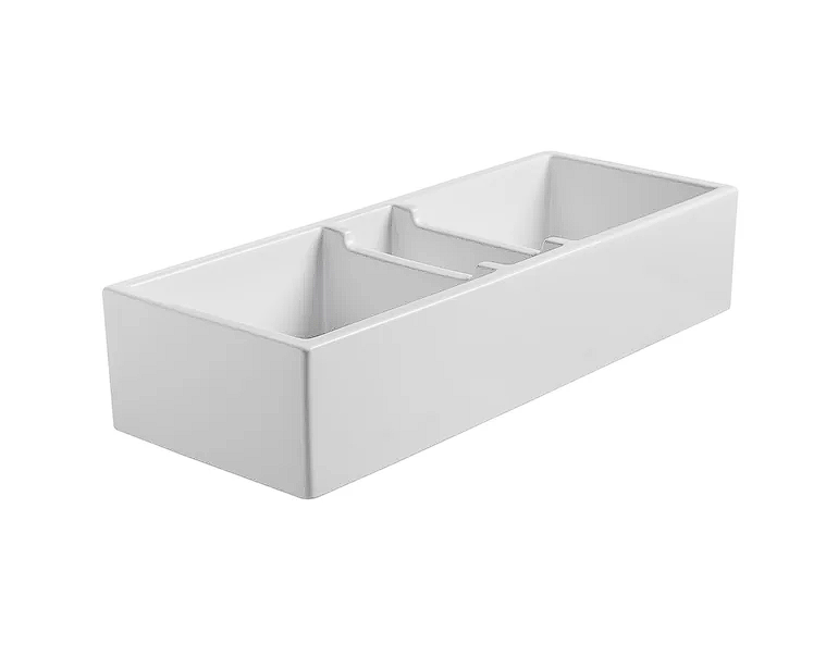 Nantucket Sinks FCFS4718 Farmhouse apron fireclay sink