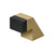 Deltana FDB125 Floor Door Bumper 1-1/4, Contemporary, Solid Brass
