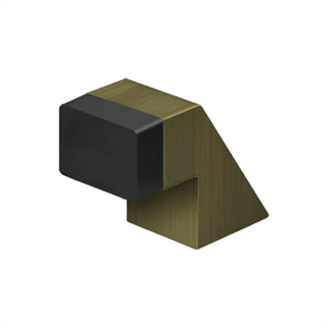 Deltana FDB125 Floor Door Bumper 1-1/4, Contemporary, Solid Brass