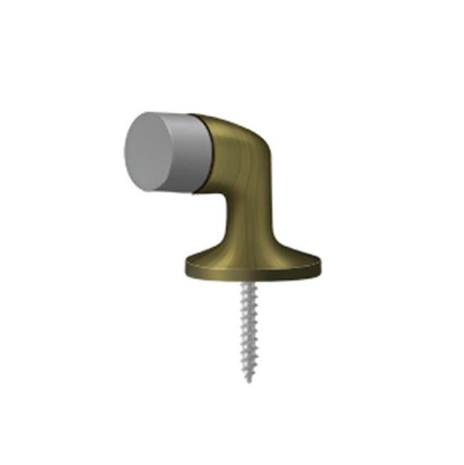 Deltana FDB138 Floor Door Bumper 1-3/8, Solid Brass