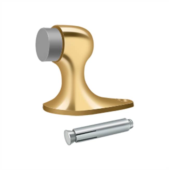 Deltana FDB218 Floor Door Bumper 2-1/8, Solid Brass - Parent