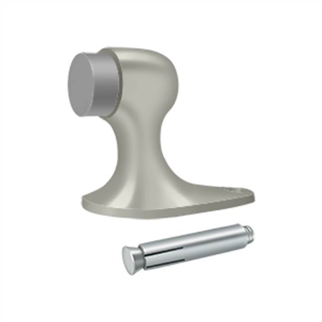 Deltana FDB218 Floor Door Bumper 2-1/8, Solid Brass
