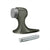 Deltana FDB218 Floor Door Bumper 2-1/8, Solid Brass