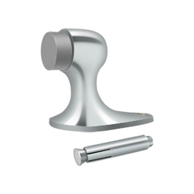 Deltana FDB218 Floor Door Bumper 2-1/8, Solid Brass