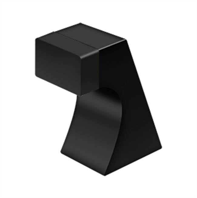 Deltana FDB250 Floor Door Bumper 2-1/2, Contemporary, Solid Brass