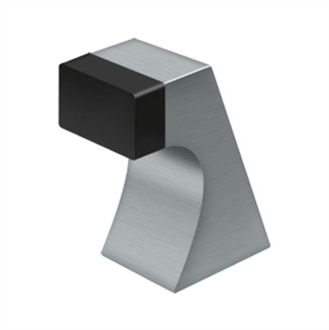 Deltana FDB250 Floor Door Bumper 2-1/2, Contemporary, Solid Brass